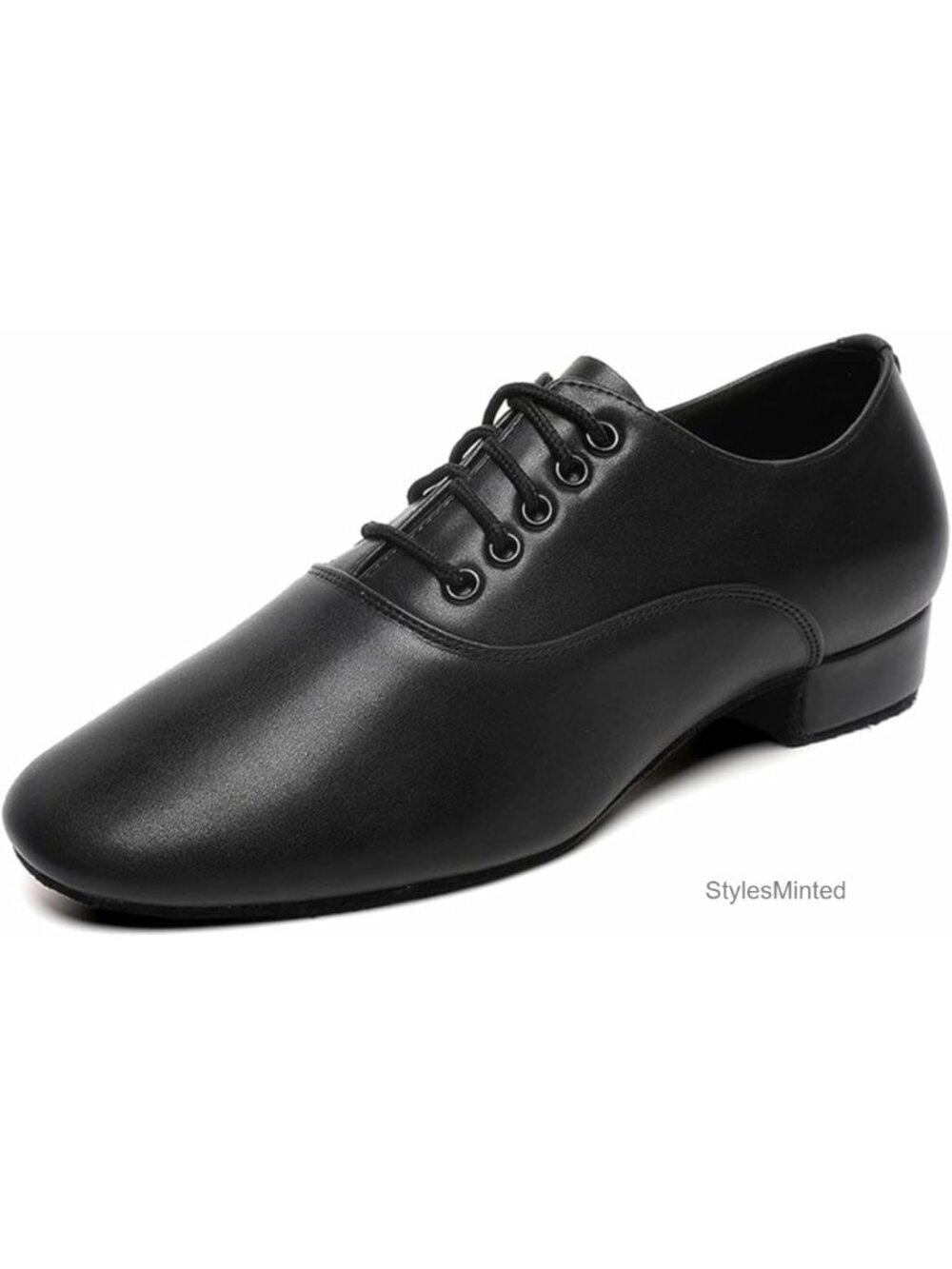 Leather Ballroom Dance Shoes Suede Sole Tango Salsa Latin Oxford